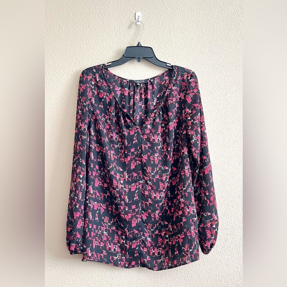 Thakoon British Soldier Print Blouse